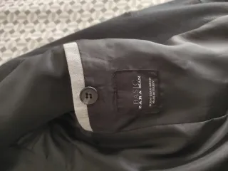 Chaqueta Americana Zara Negra