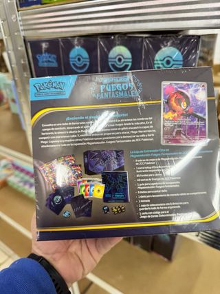 Pokemon ETB Fuegos Fantasmales Español