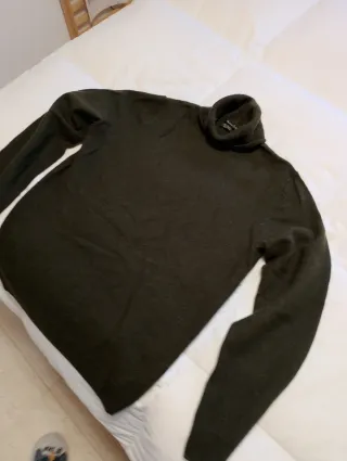 Jersey cuello alto lana Massimo Dutti Talla S