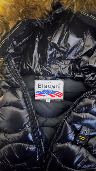 Blauer Giubbotto con Pelliccia Nero