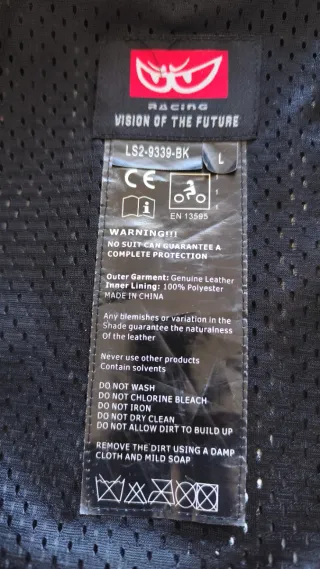 Mono de moto Berik 2 piezas