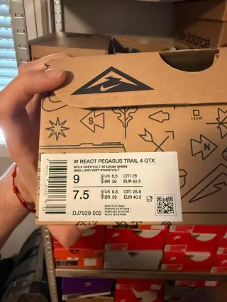 Nike React Pegasus Trail 4 Gore-Tex talla 40,5