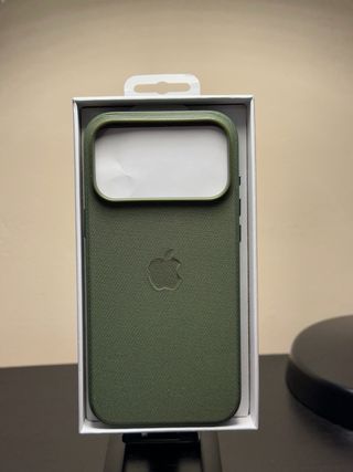 Funda iPhone 17 Pro Max TechWoven Verde