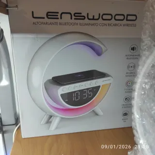 Lampada da tavolo Lenswood Bluetooth