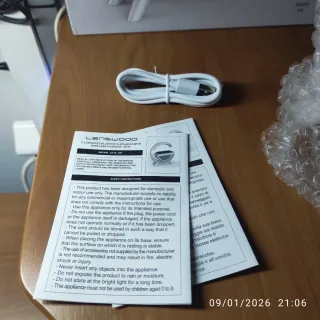 Lampada da tavolo Lenswood Bluetooth