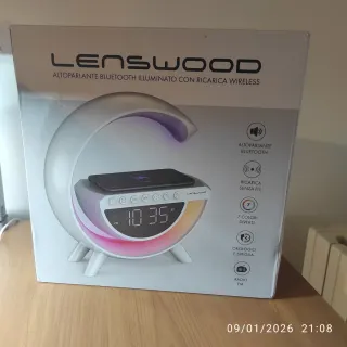 Lampada da tavolo Lenswood Bluetooth