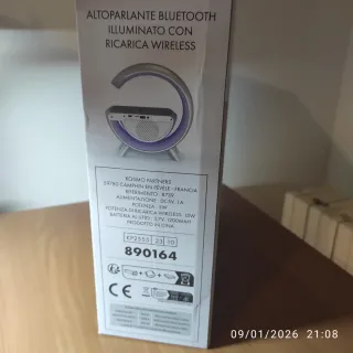 Lampada da tavolo Lenswood Bluetooth