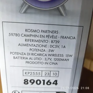 Lampada da tavolo Lenswood Bluetooth