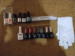 Lámpara Uñas Gel UV LED/Kit completo uñas gel.