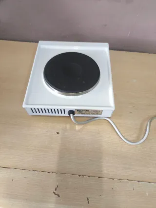 Hornillo Eléctrico Blanco