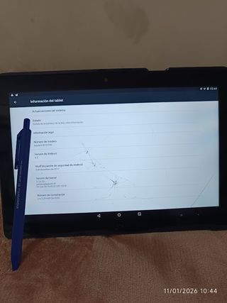 Tablet Negra y Azul