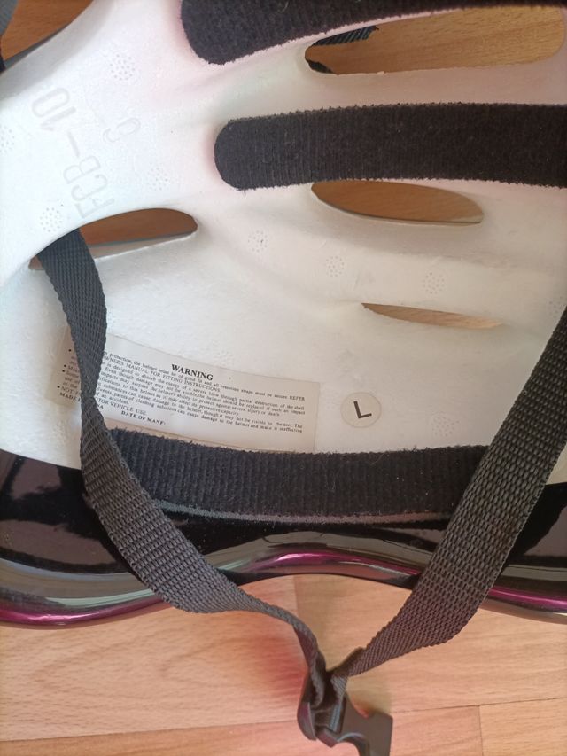 Casco para bicicleta o patinete