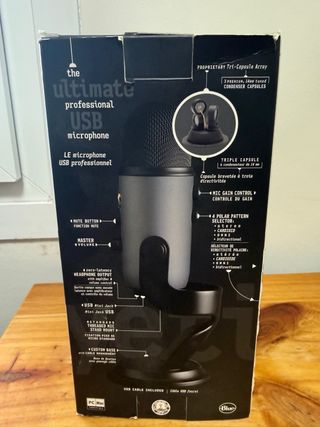 Blue Yeti USB - Micrófono profesional - Nuevo