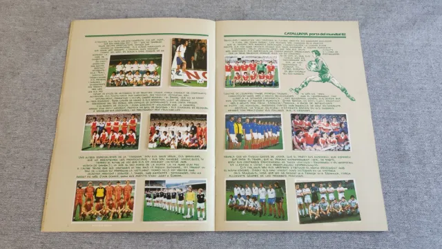 Álbum Cromos Completo Catalunya Mundial 82