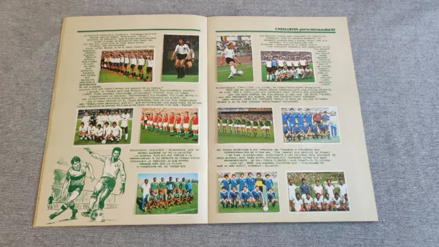 Álbum Cromos Completo Catalunya Mundial 82