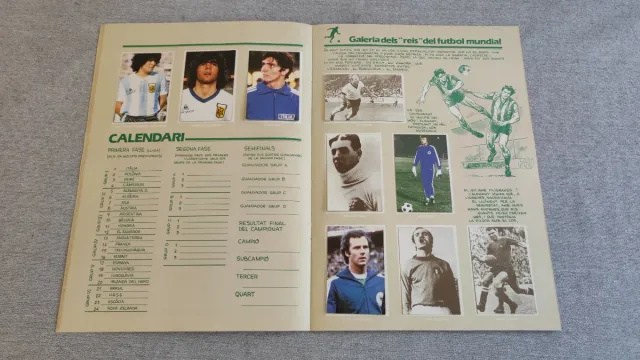 Álbum Cromos Completo Catalunya Mundial 82