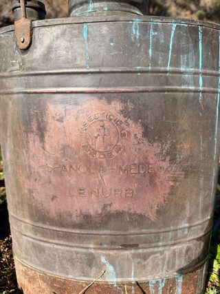 Pareja Sulfatadoras Antiguas LENURB de cobre/latón