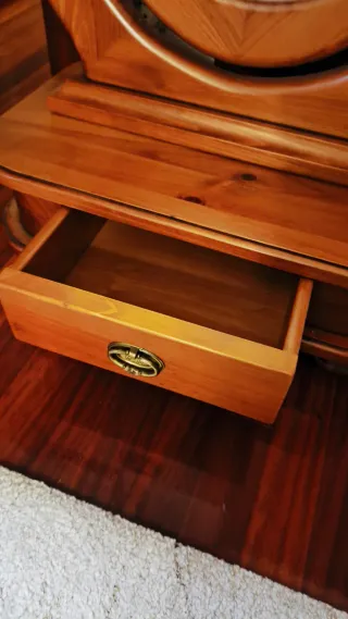 Espejo de pie madera maciza