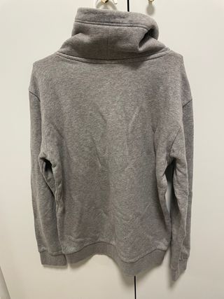 Jersey Hika cuello alto gris talla M