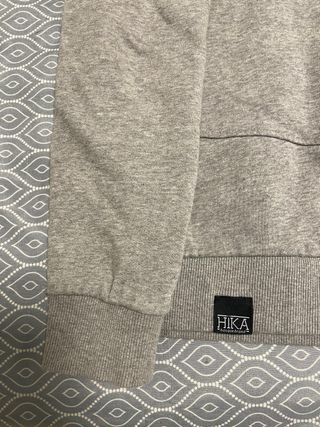 Jersey Hika cuello alto gris talla M