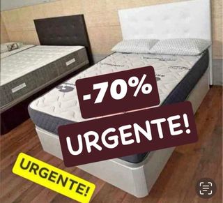 Liquidación Camas Nuevas -70% Urgente!