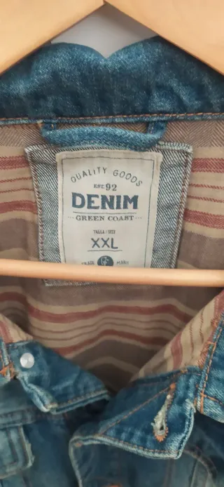 Chaqueta Vaquera Hombre Talla XXL