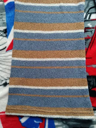 Pantalones Pull&Bear rayas azules y marrones