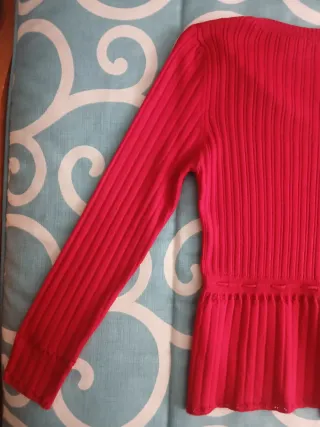 Jersey mujer talla 44 rojo