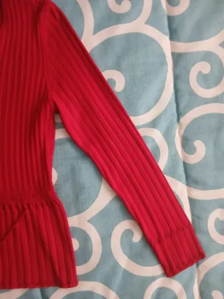 Jersey mujer talla 44 rojo