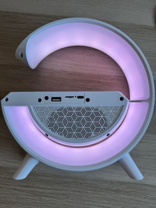 Lámpara Altavoz Cargador Inalámbrico