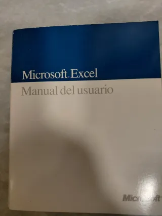 Excel, libros manuales