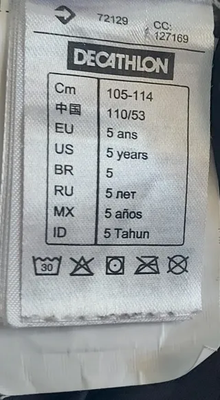 Ropa Esquí Niña 4-6 Años