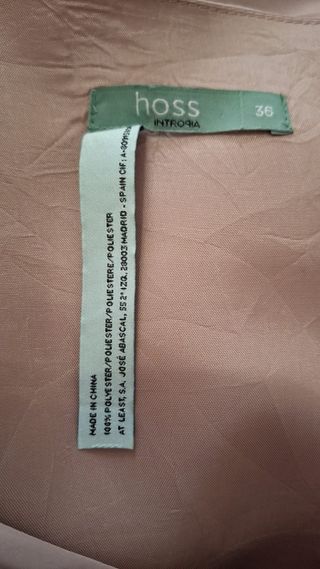 Vestido Hoss Intropia  talla 36