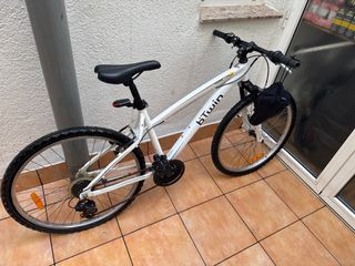 Bicicleta B'Twin Rockrider 5.1 Blanca