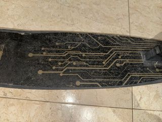 Patinete plegable negro