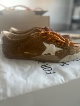 Zapatillas Golden Goose True Star T36 Camel Ante