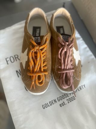 Zapatillas Golden Goose True Star T36 Camel Ante