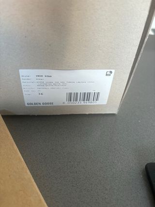 Zapatillas Golden Goose True Star T36 Camel Ante