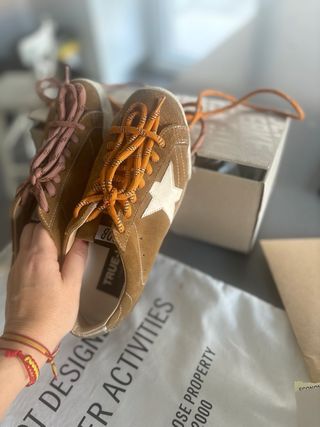 Zapatillas Golden Goose True Star T36 Camel Ante