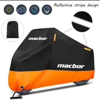 Funda para moto impermeable y reflectante, nueva
