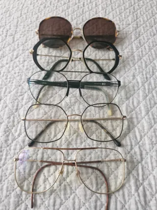 Lote 5 gafas. Graduadas. Aprovechar monturas