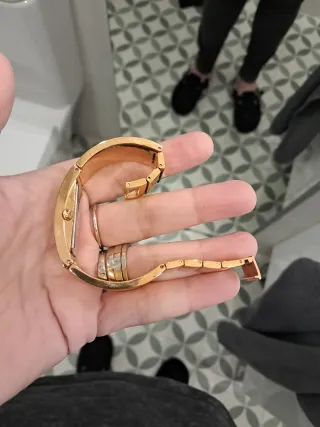 Reloj DKNY Dorado y Blanco SIN PILAS