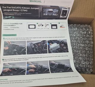 Radio Android 15 para Ducato, Jumper, Boxer