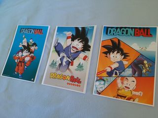 3 Pósters Dragon Ball