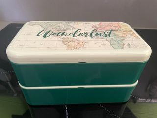 Fiambrera Legami Wanderlust Mapa Mundo