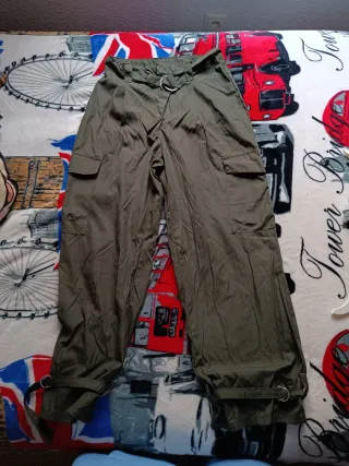 Pantalones cargo Lefties verde