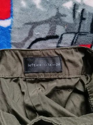 Pantalones cargo Lefties verde
