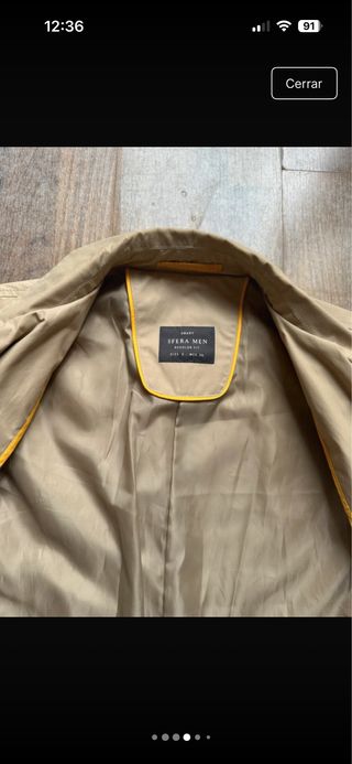 Chaqueta Sfera Man Beige