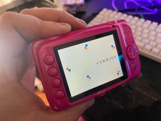 Nikon Coolpix Fotocamera Rosa