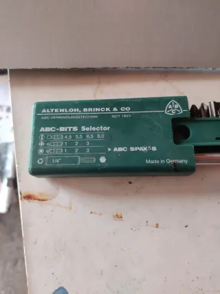 Juego de puntas de destornillador ABC-BITS